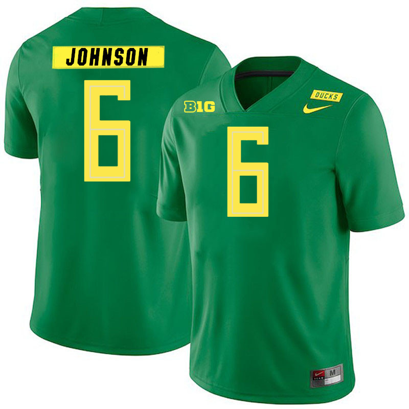 Juwan Johnson Oregon Jersey,Oregon Ducks Football Uniforms Youth-Alternate Green